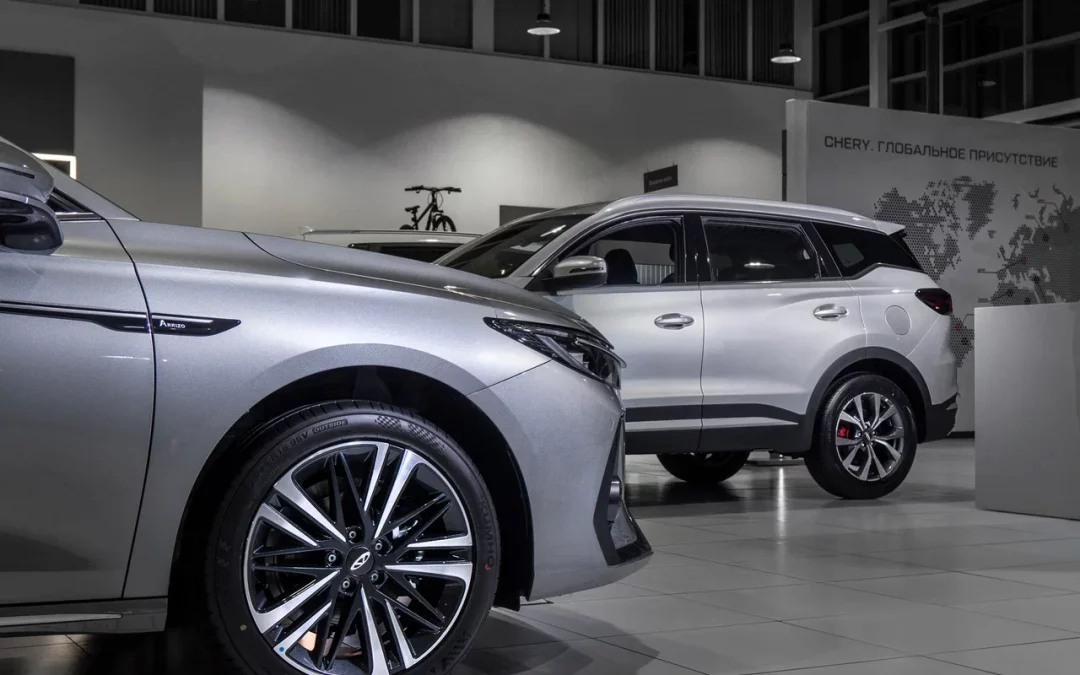 Фотосъемка автосалона Chery